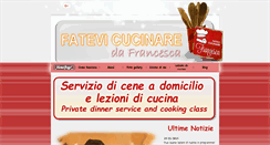 Desktop Screenshot of fatevicucinare.com